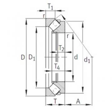 INA 29268-E1-MB المحامل الدوارة الاتجاه