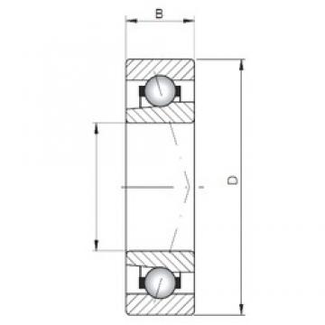 ISO 71836 A الاتصال الكرات الزاوي