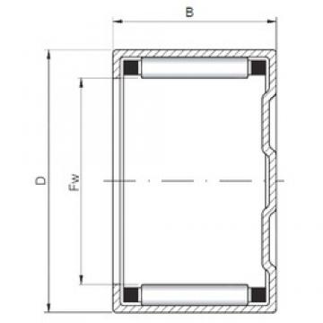 ISO BK091514 محامل أسطوانية