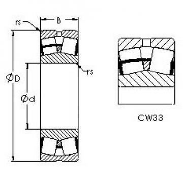 AST 23164CAW33 محامل كروية