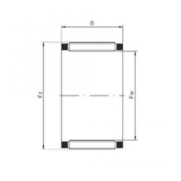 ISO K24x28x10 محامل إبرة الأسطوانة