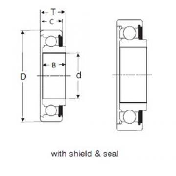 15 mm x 35 mm x 12,192 mm  SIGMA 87502 الكرات الأخدود العميق