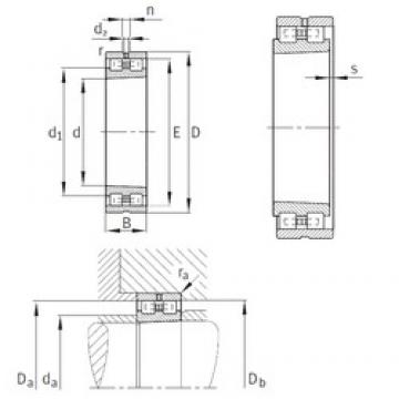 35 mm x 62 mm x 20 mm  INA NN3007-AS-K-M-SP محامل أسطوانية