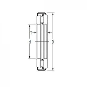 Timken AXZ 6 15 28,4 محامل إبرة الأسطوانة