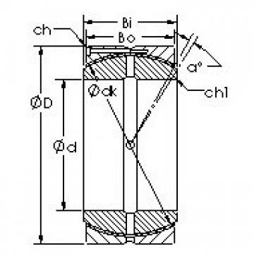 AST GEH530HCS محامل عادي