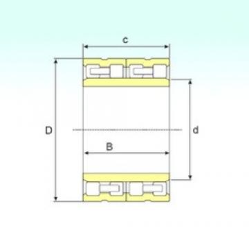 190 mm x 270 mm x 200 mm  ISB FC 3854200 محامل أسطوانية