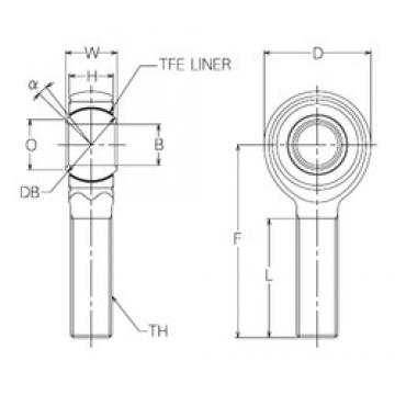 10 mm x 26 mm x 10 mm  NMB HRT10E محامل عادي