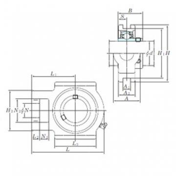 KOYO UCTX10E تحمل وحدات