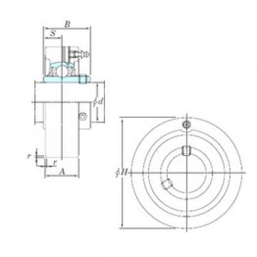 KOYO UCC207-22 تحمل وحدات