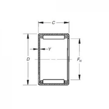 Timken MJH-12121 محامل إبرة الأسطوانة