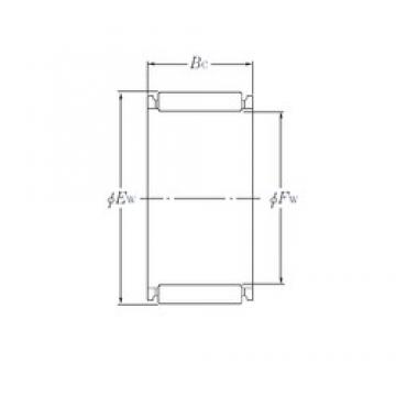 NTN K35×42×18 محامل إبرة الأسطوانة