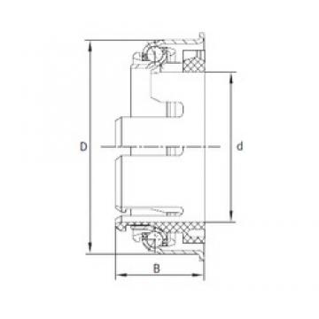 INA F-209400 الاتصال الكرات الزاوي