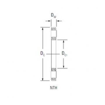 Timken NTH-3460 المحامل الدوارة الاتجاه