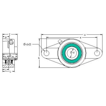 AST UCFL 208-24G5PL تحمل وحدات