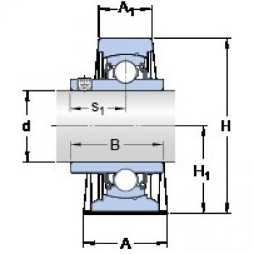 SKF SY 1.11/16 TF/VA201 تحمل وحدات