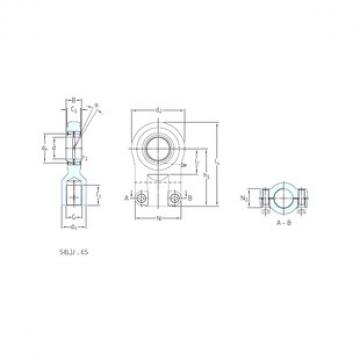 SKF SIR60ES محامل عادي