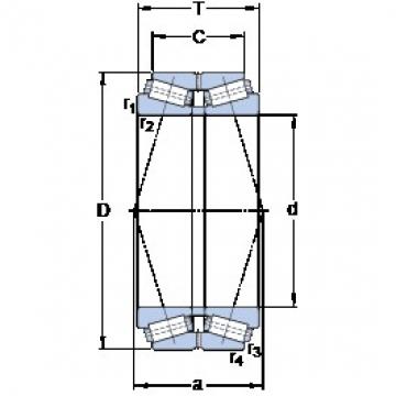 SKF BT2B 332780/HA5 تناقص الأسطوانة المحامل