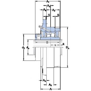 SKF FYRP 1 3/4-3 تحمل وحدات