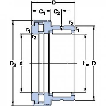 SKF NKXR 35 Z محامل أسطوانية