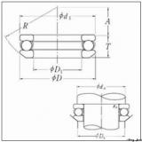 110 mm x 126 mm x 8 mm  IKO CRBS 1108 A UU المحامل الدوارة الاتجاه